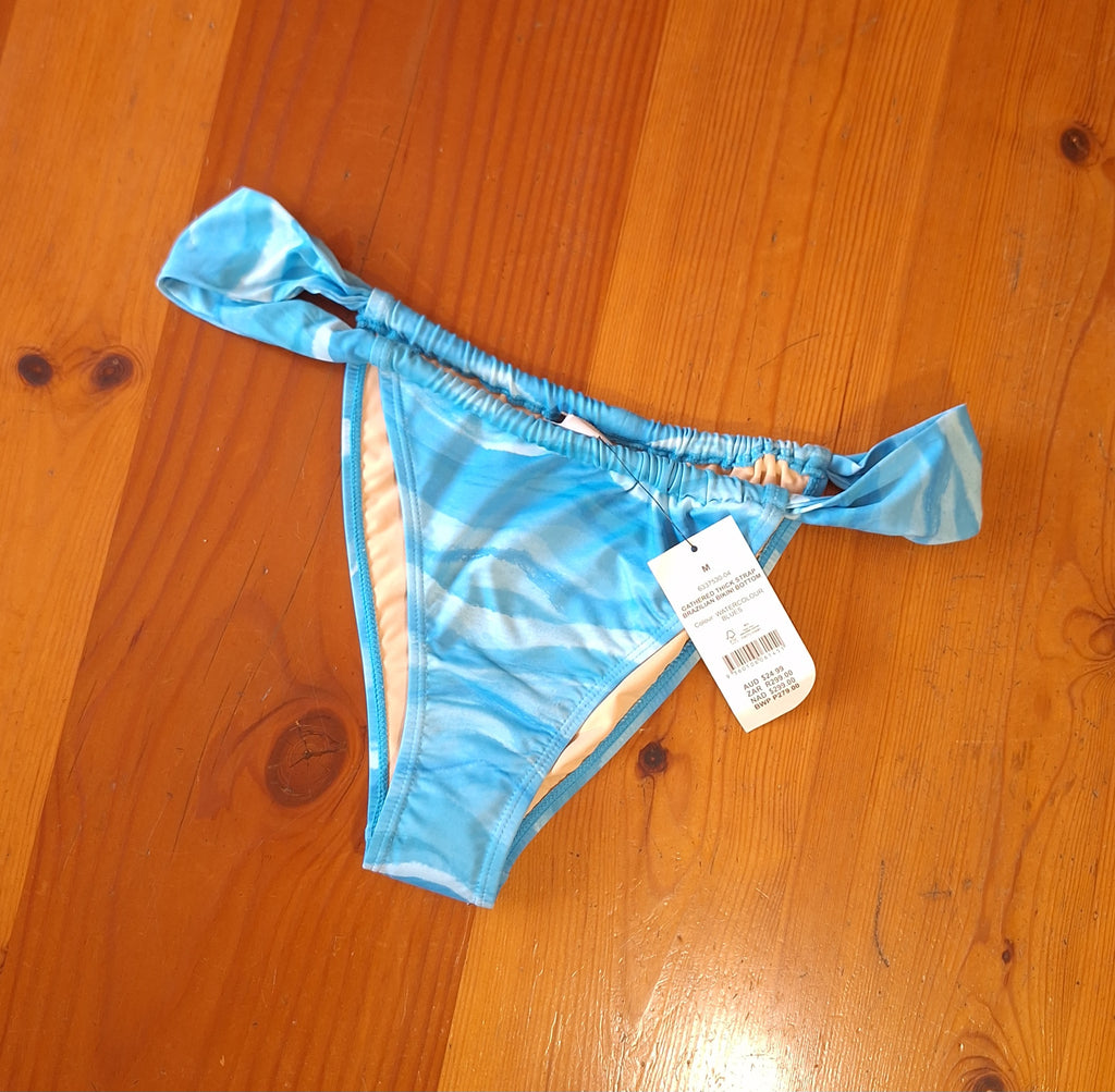 Cotton On Gathered Thick Strap Brazilian Bikini Bottom