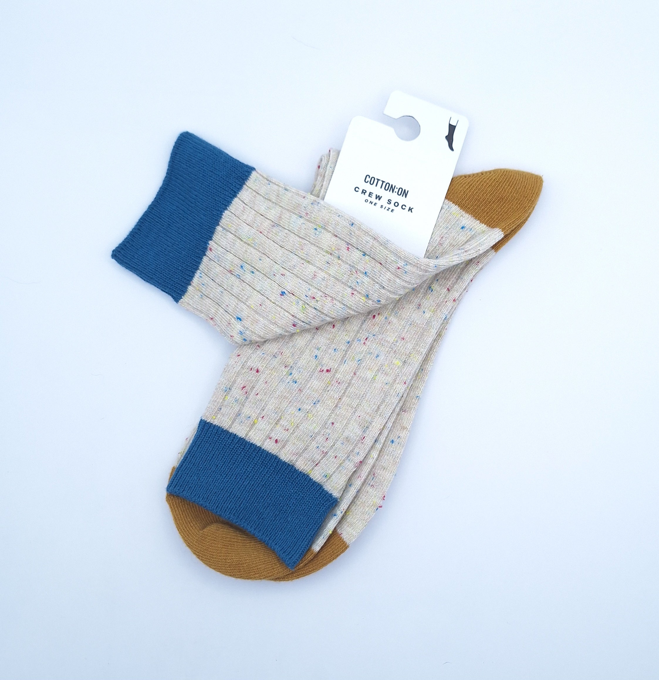 Cotton On Speckle Crew Sock