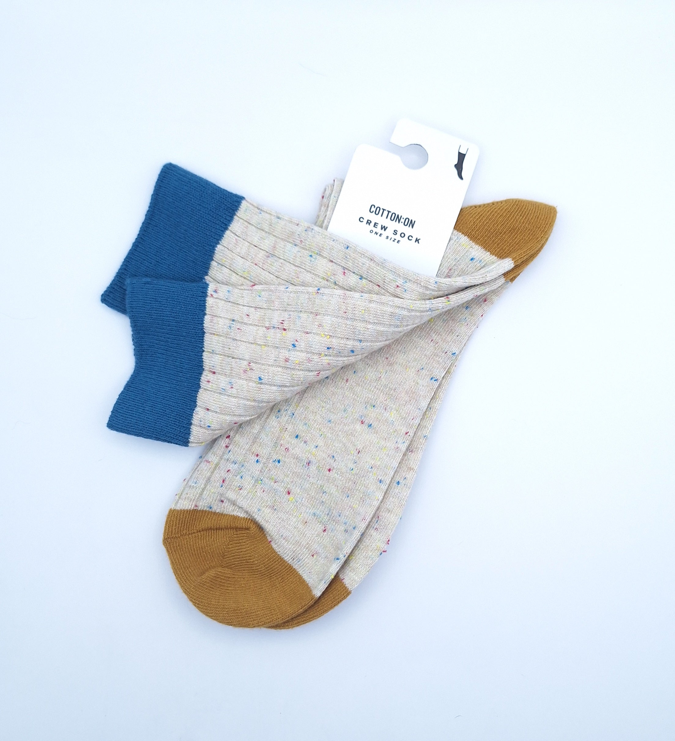 Cotton On Speckle Crew Sock