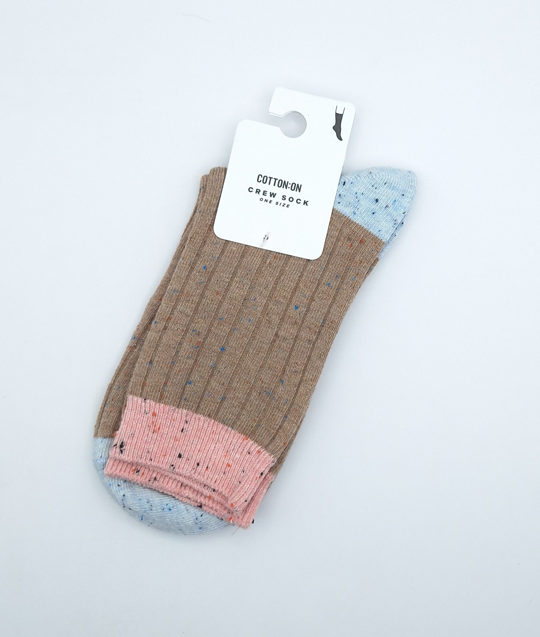 Cotton On Speckle Crew Sock