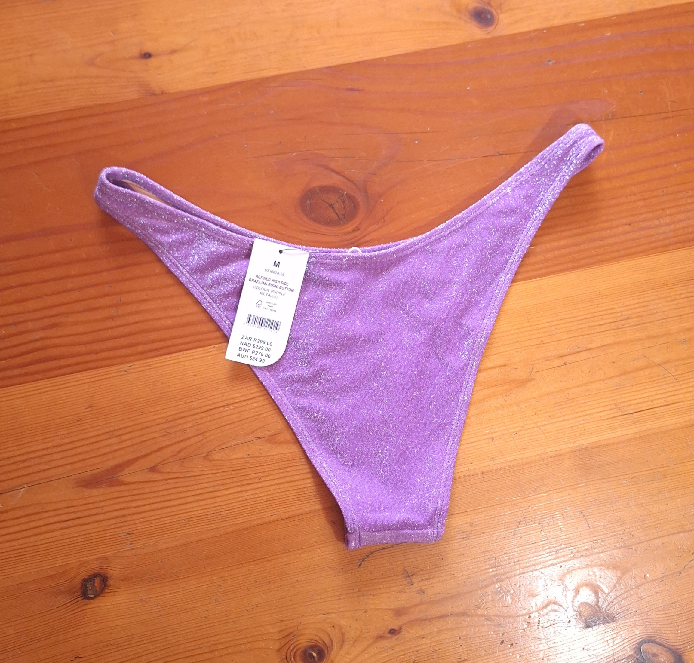 Cotton On Refined High Side Brazilian Bikini Bottom