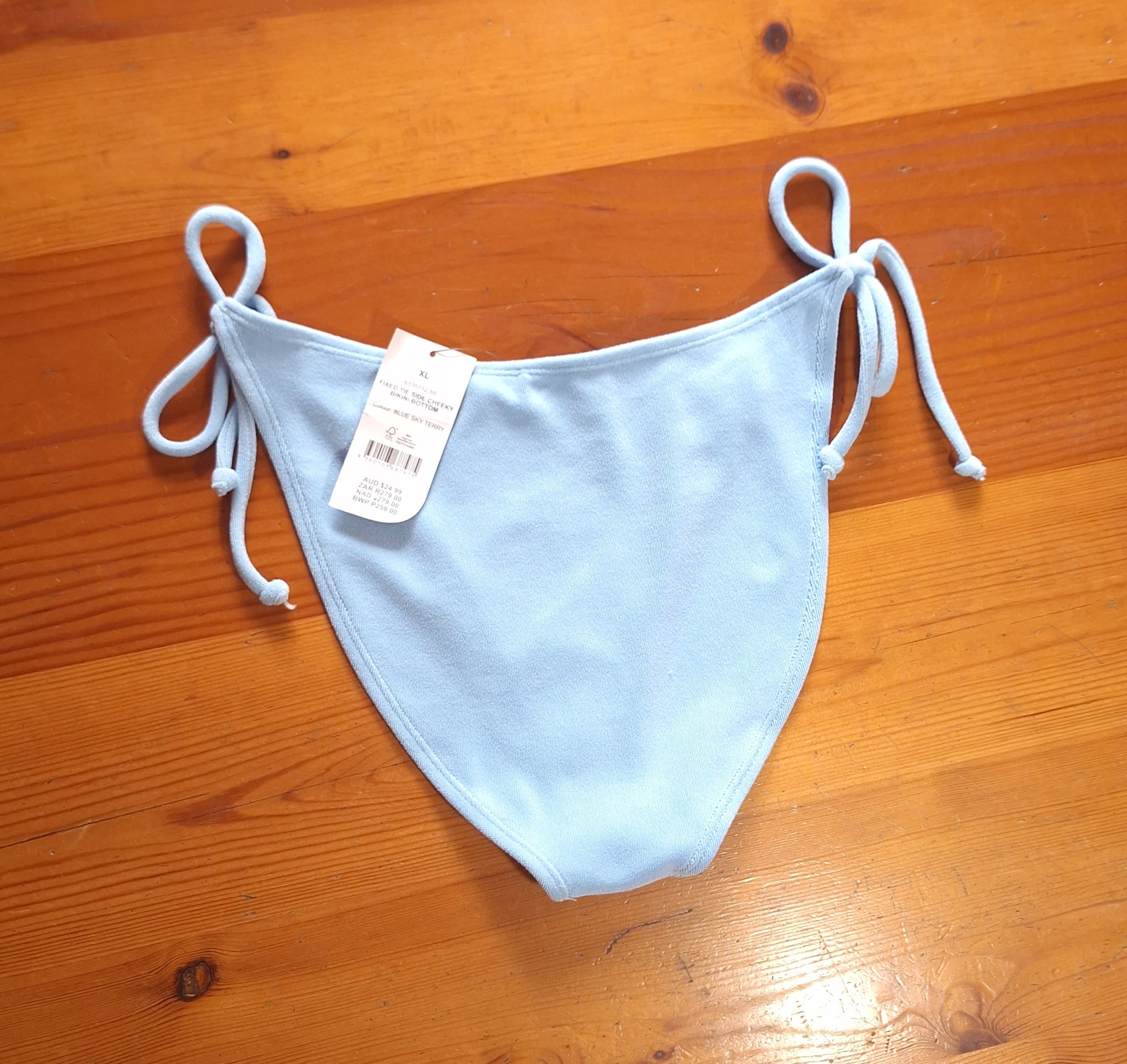 Cotton On Fixed Tie Side Cheeky Bikini Bottom
