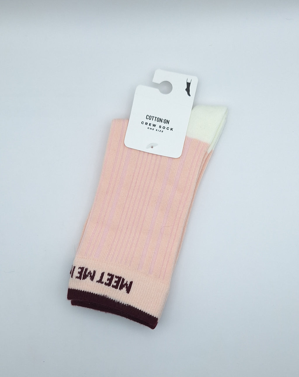 Cotton On Graphic Crew Sock