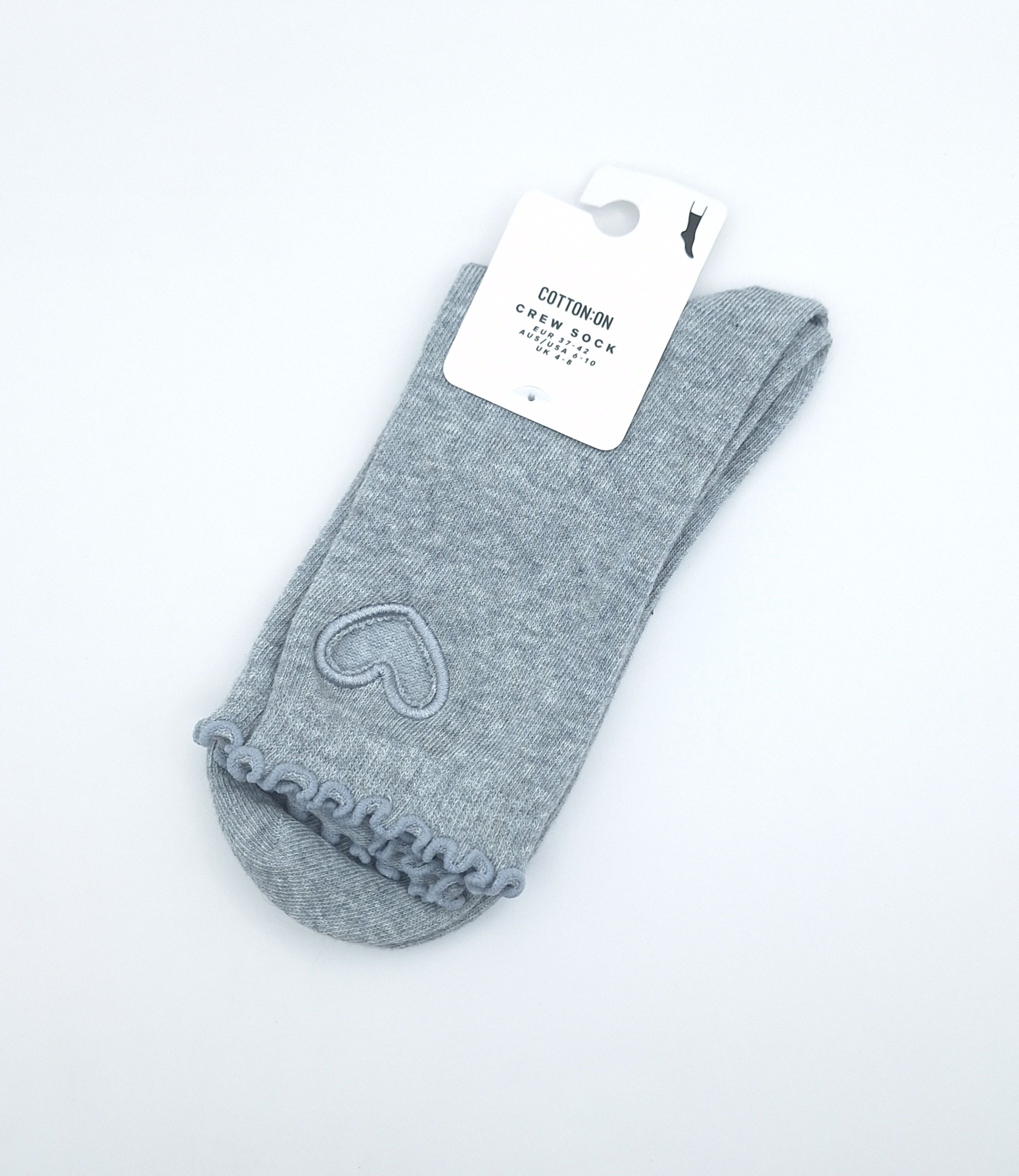 Cotton On Cut Out Icon Frill Sock