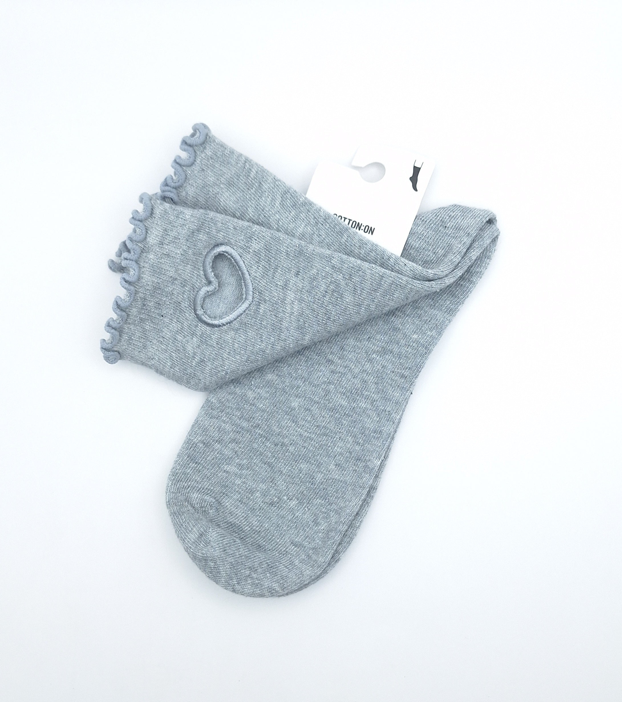 Cotton On Cut Out Icon Frill Sock