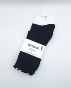 Cotton On  Women's The Perfect Pair Frill Rib Crew Sock 2PK