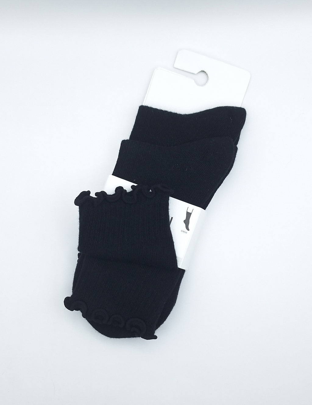 Cotton On The Perfect Pair Frill Rib Crew Sock 2PK