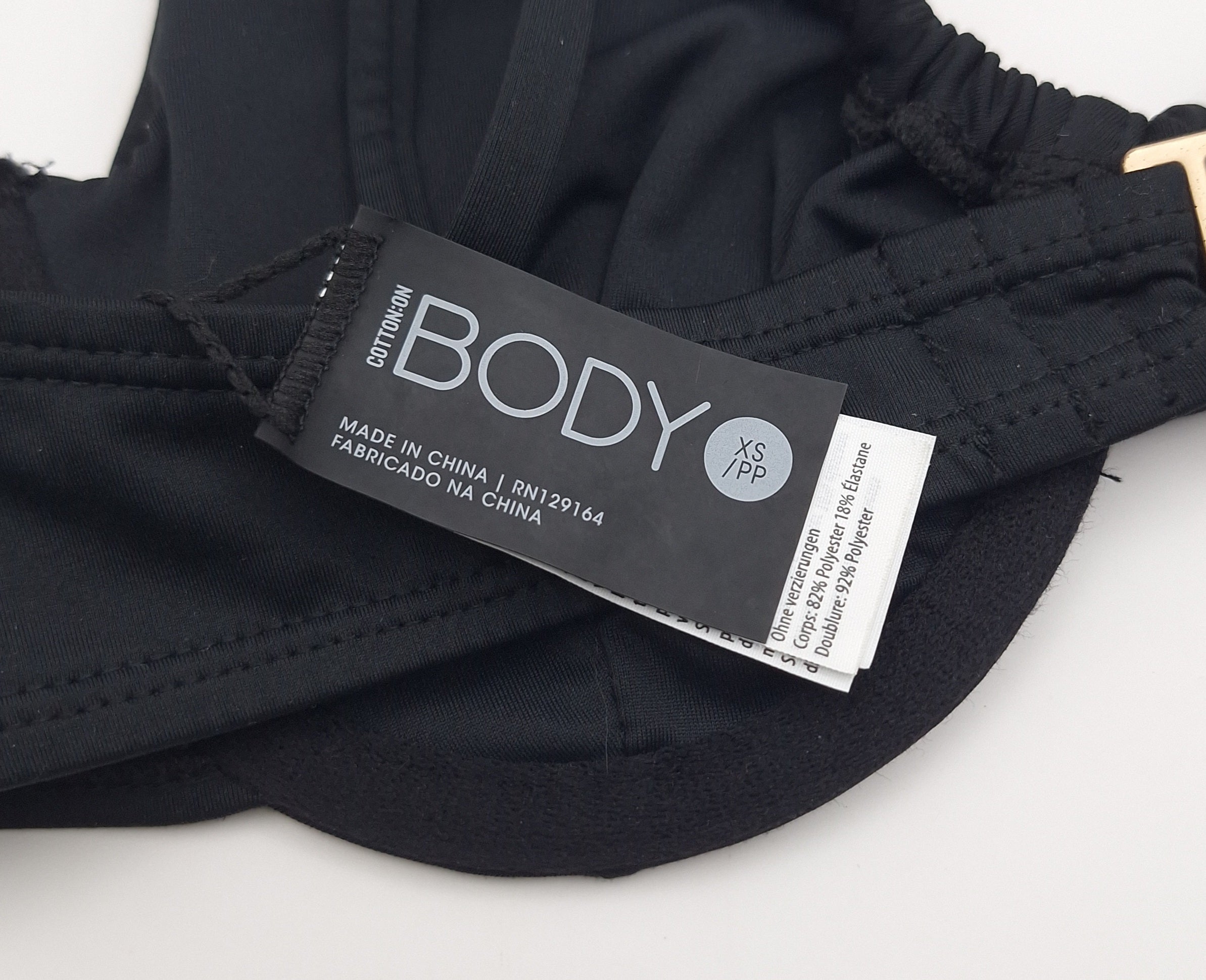 Cotton On Half Wire Bra Bikini Top