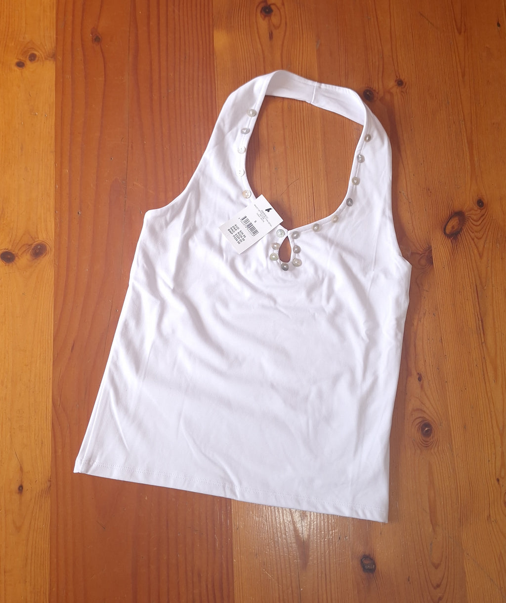 Cotton On Bailey Keyhole Button Detail Halter