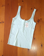 Cotton On Women's 90s Henley Rib Tank