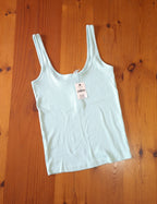 Cotton On Women's 90s Henley Rib Tank