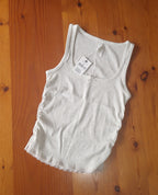 Cotton On  Women's Rib Lace Ruched Tank