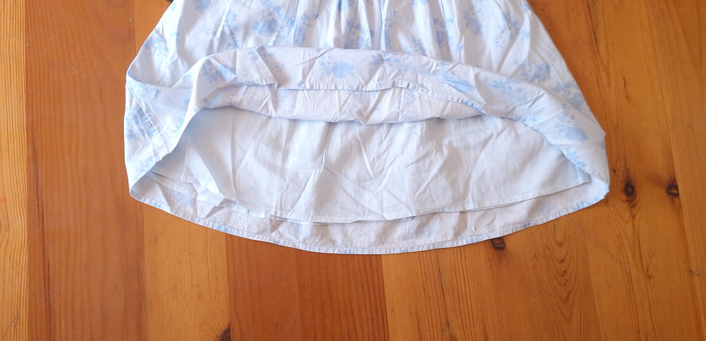 Cotton On Women's Mini Dress, Breezy Bouquet Duck Egg Blue
