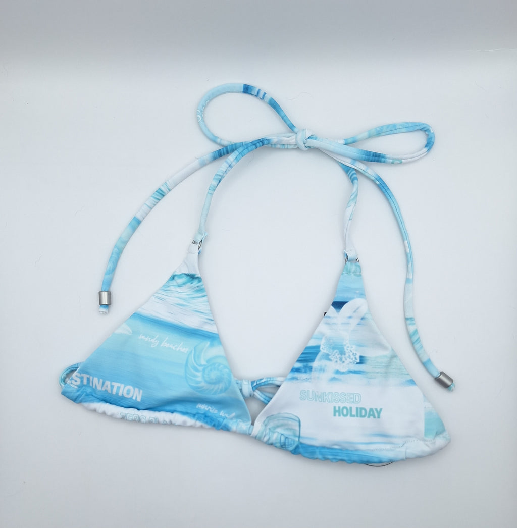 Cotton On Women's Mini String Triangle Bikini Top