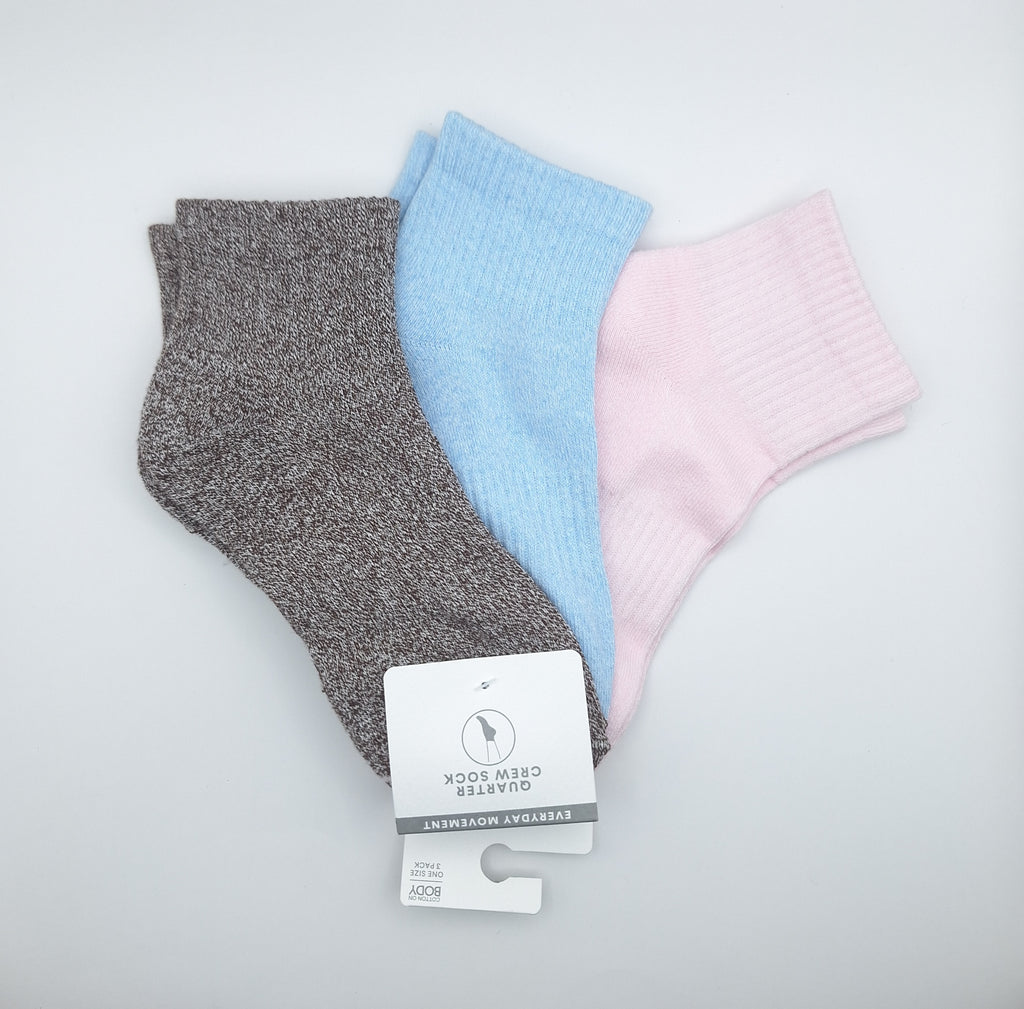 Cotton On Women's Body Quarter Crew Sock