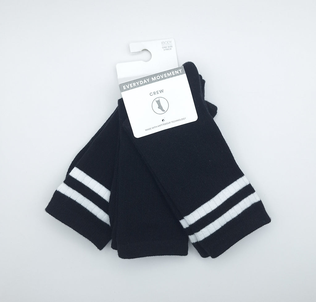 Cotton On Women's Socks. Body Crew Socks 3PK.