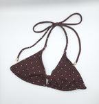 Cotton On Women's Mini String Triangle Bikini Top