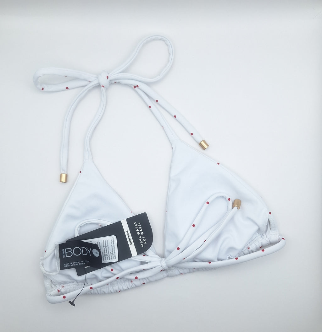 Cotton On Womens String Triangle Bikini Top