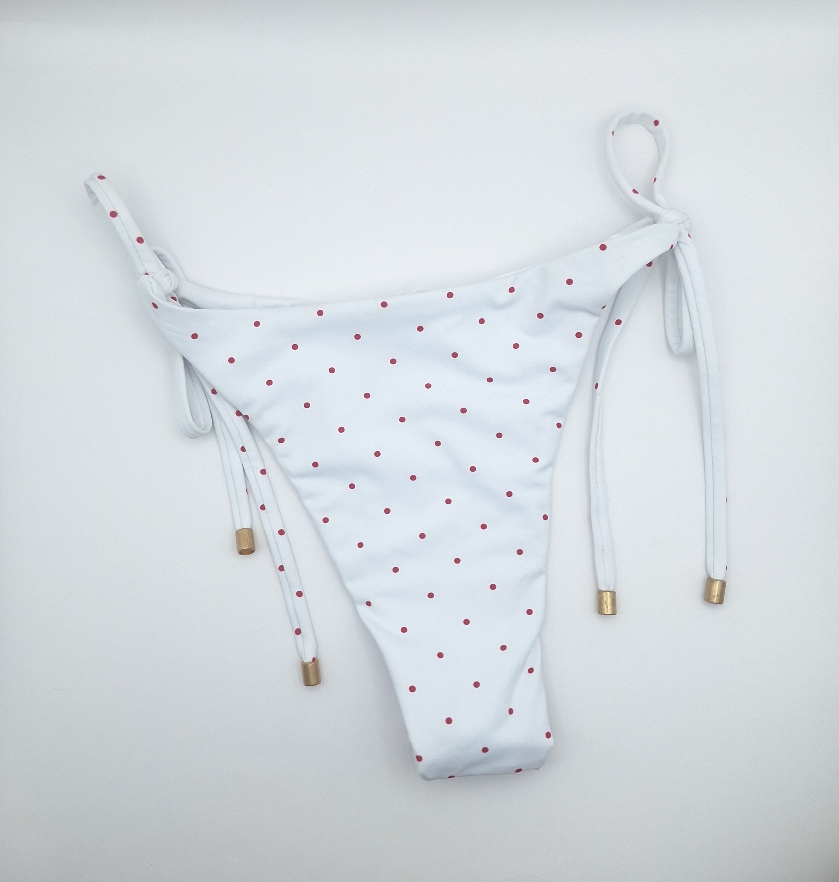 Cotton On Women's String Tie Side Brazilian Bikini Bottom