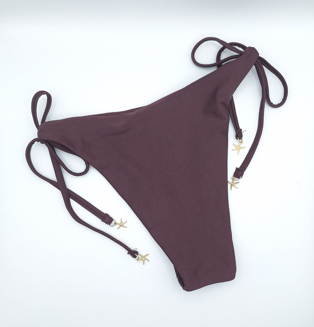 Cotton On Womens String Tie Side Brazilian Bikini Bottom