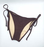 Cotton On Womens Fixed Side Tie Cheeky Bikini Bottom