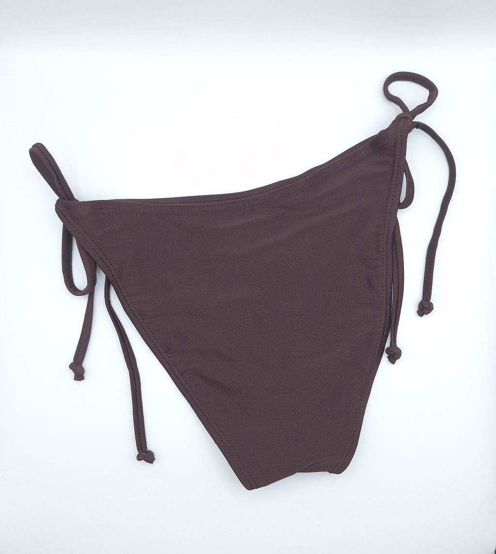 Cotton On Womens Fixed Side Tie Cheeky Bikini Bottom