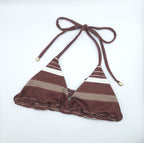 Cotton On Womens String Triangle Bikini Top