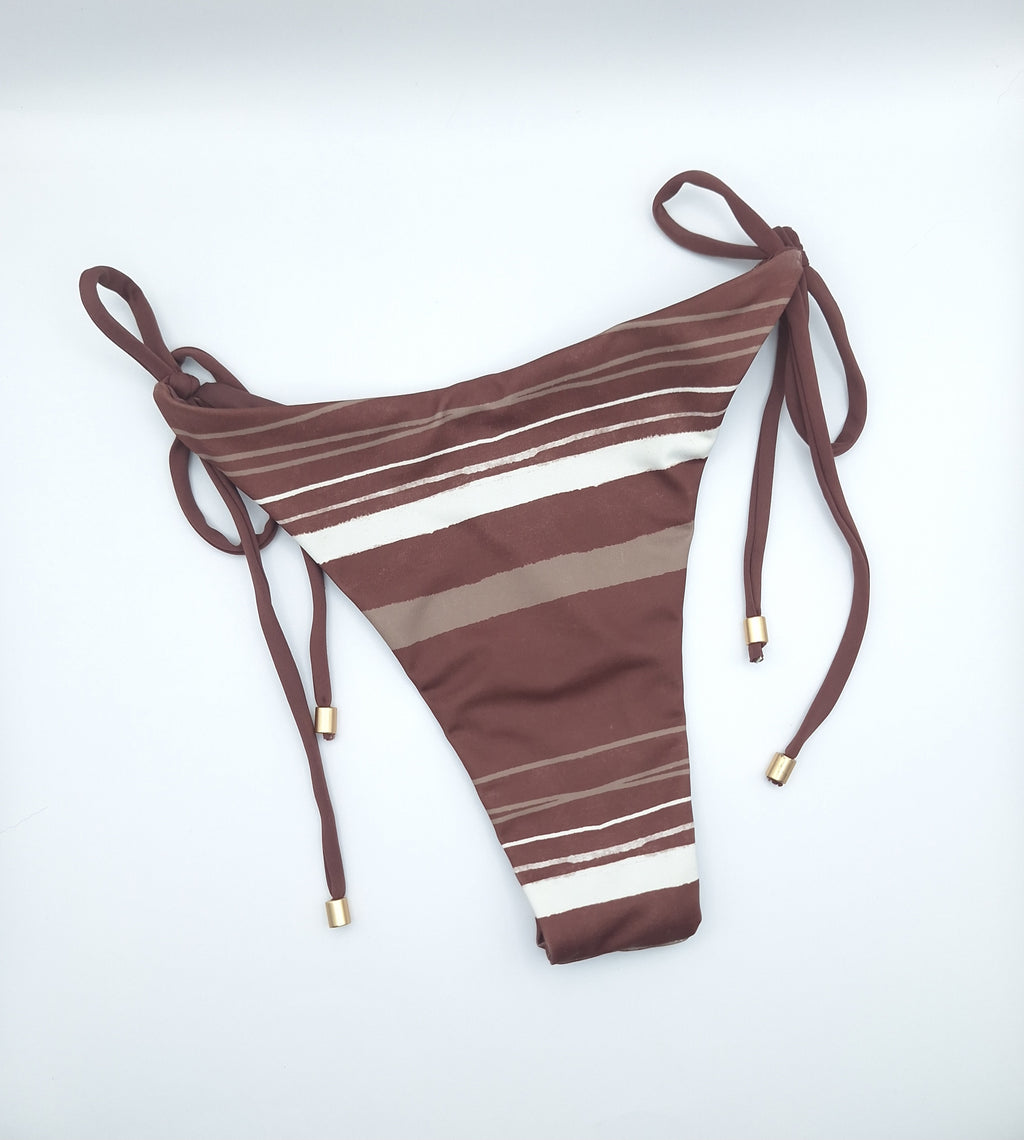 Cotton On Women's String Tie Side Brazilian Bikini Bottom