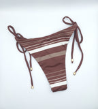Cotton On Women's String Tie Side Brazilian Bikini Bottom
