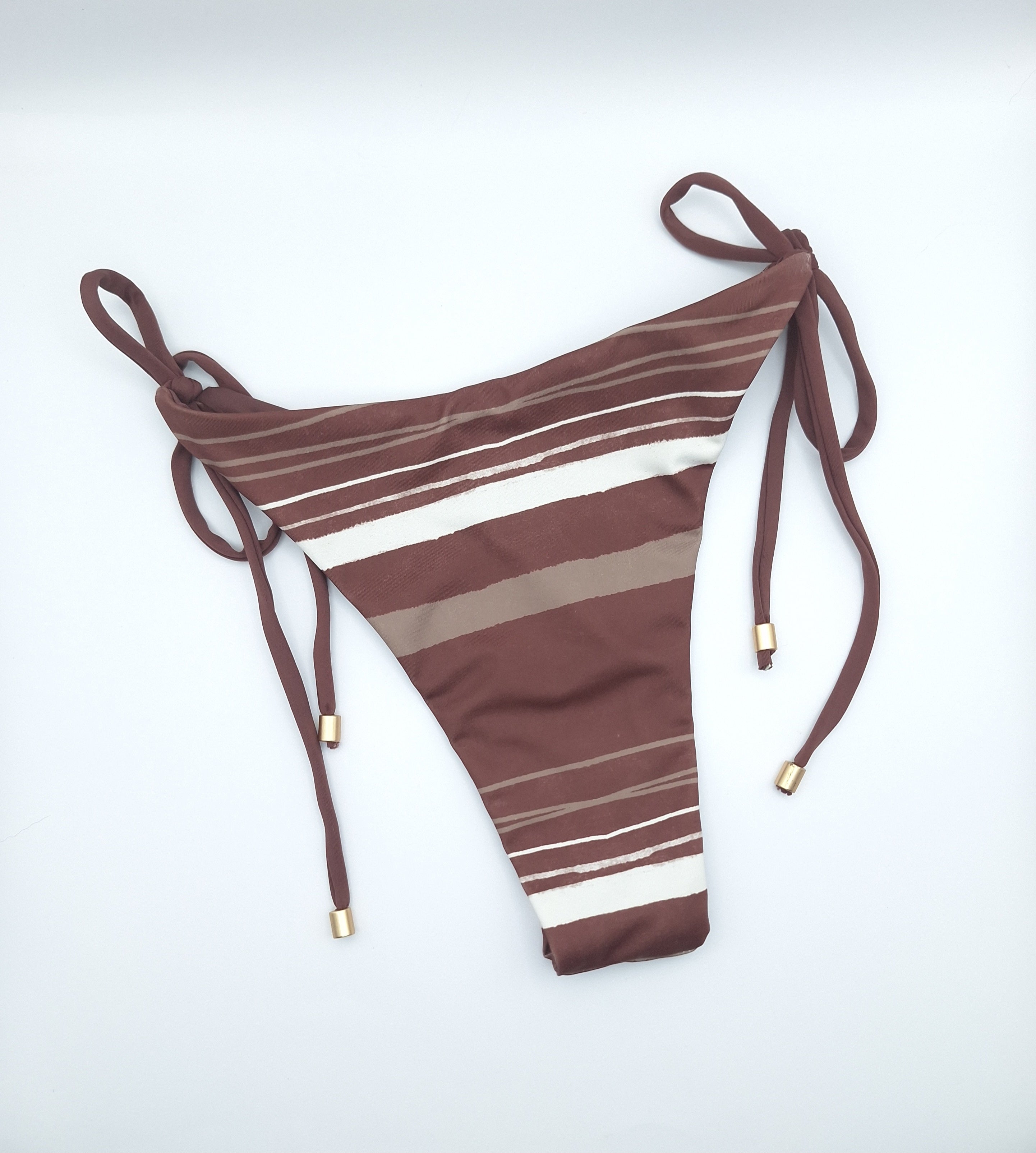 Cotton On Women's String Tie Side Brazilian Bikini Bottom