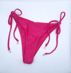 Cotton On Women's String Tie Side Brazilian Bikini Bottom