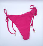 Cotton On Women's String Tie Side Brazilian Bikini Bottom