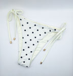 Cotton On Women's String Tie Side Brazilian Bikini Bottom