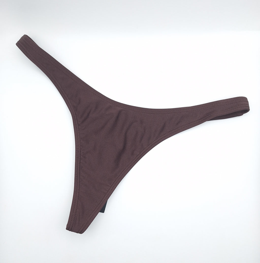 Cotton On Womens Refined High Side Thong Bikini Bottom