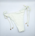 Cotton On Women's String Tie Side Brazilian Bikini Bottom