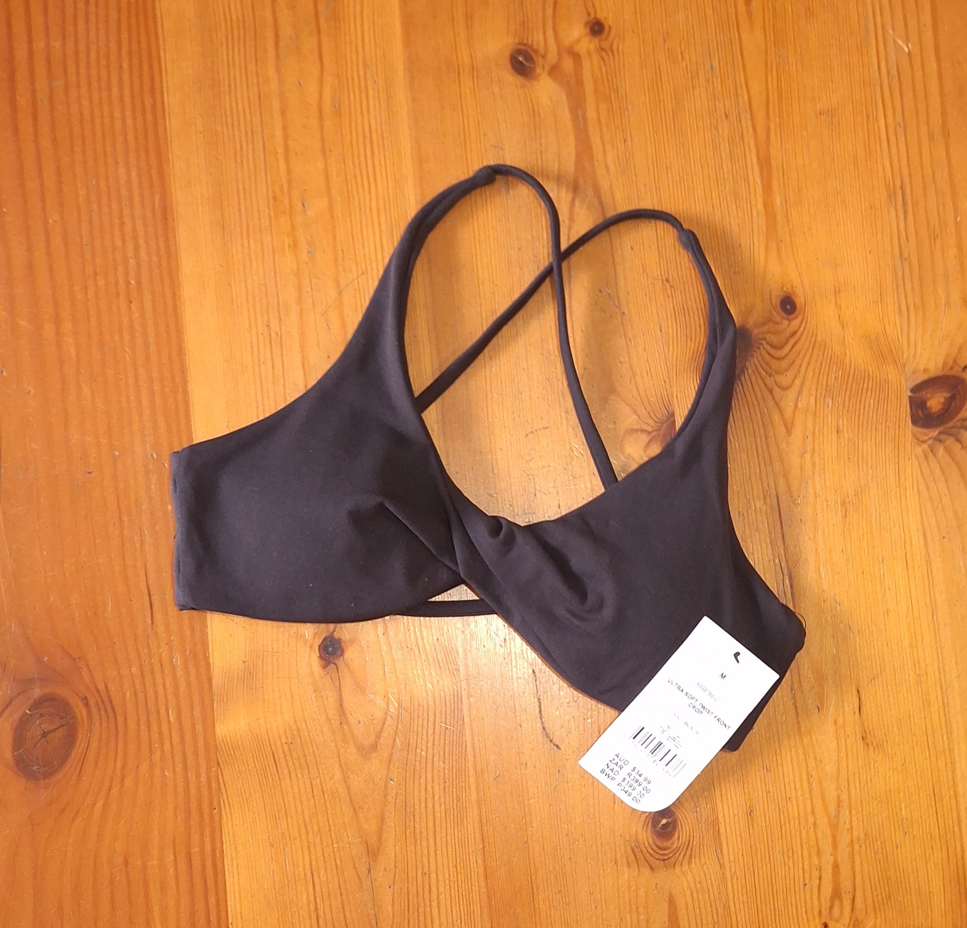 Cotton On Womens Ultra Soft Twist Front Crop