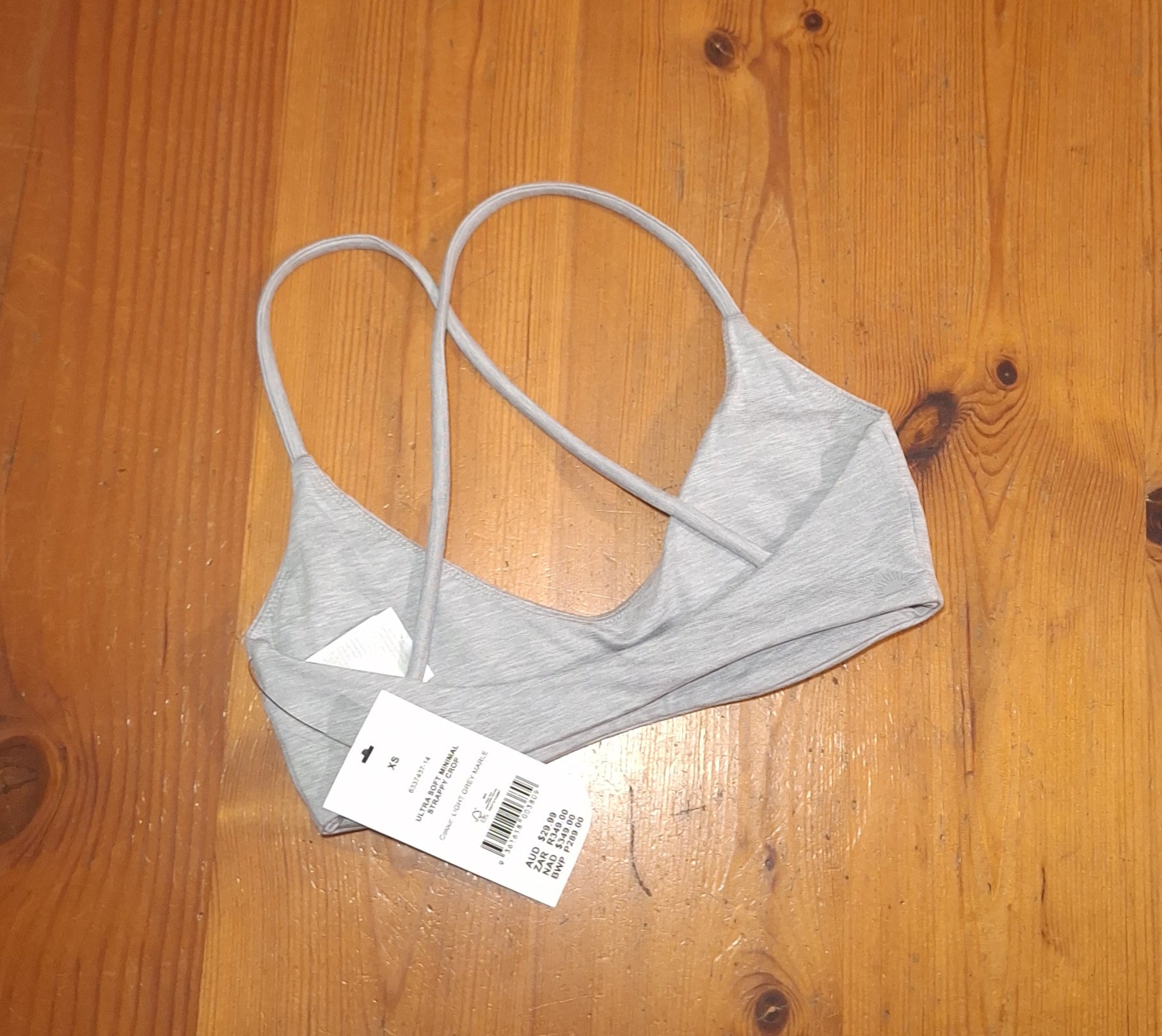 Cotton On Womens Ultra Soft Minimal Strappy Crop
