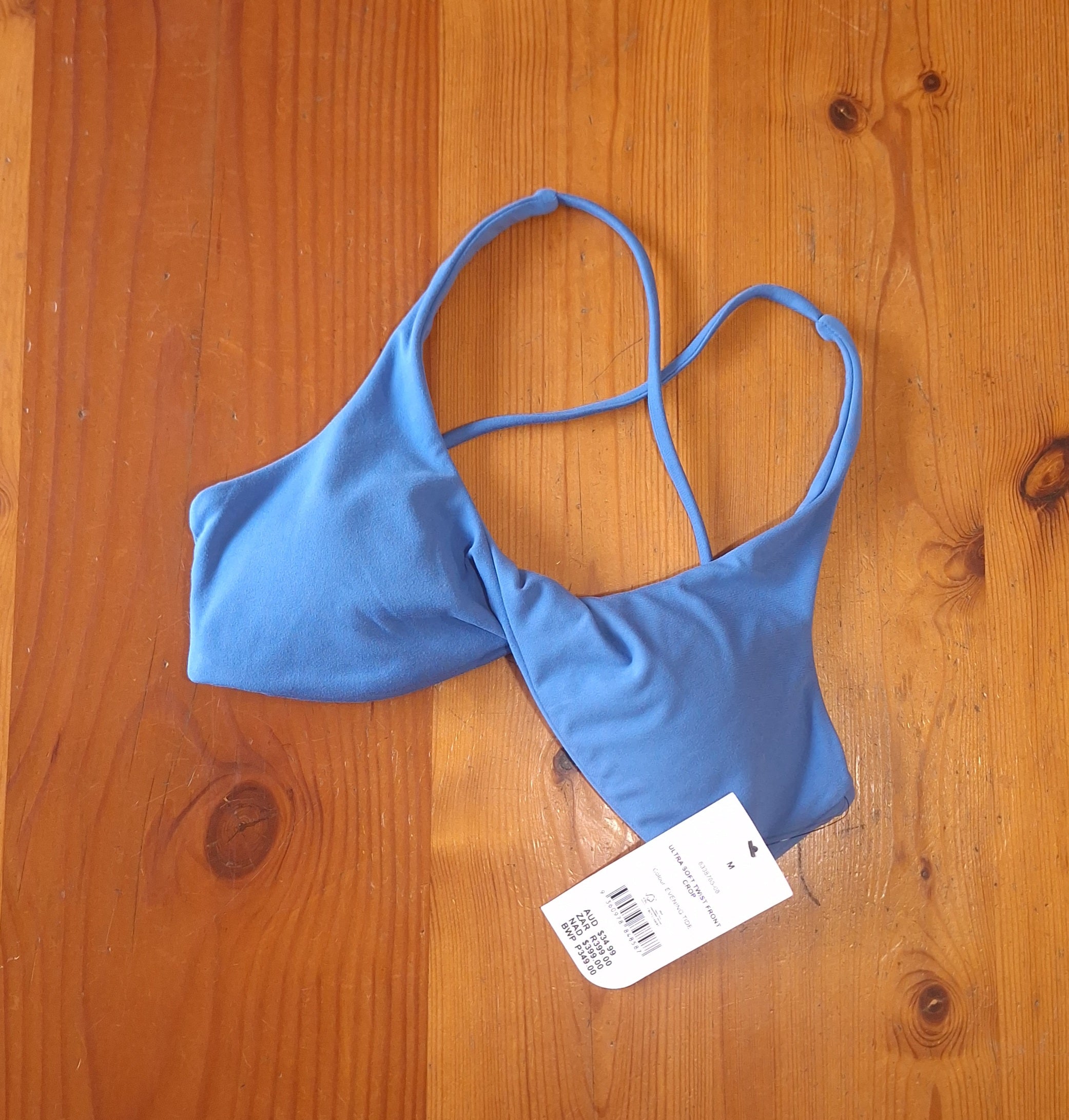 Cotton On Womens Ultra Soft Twist Front Crop