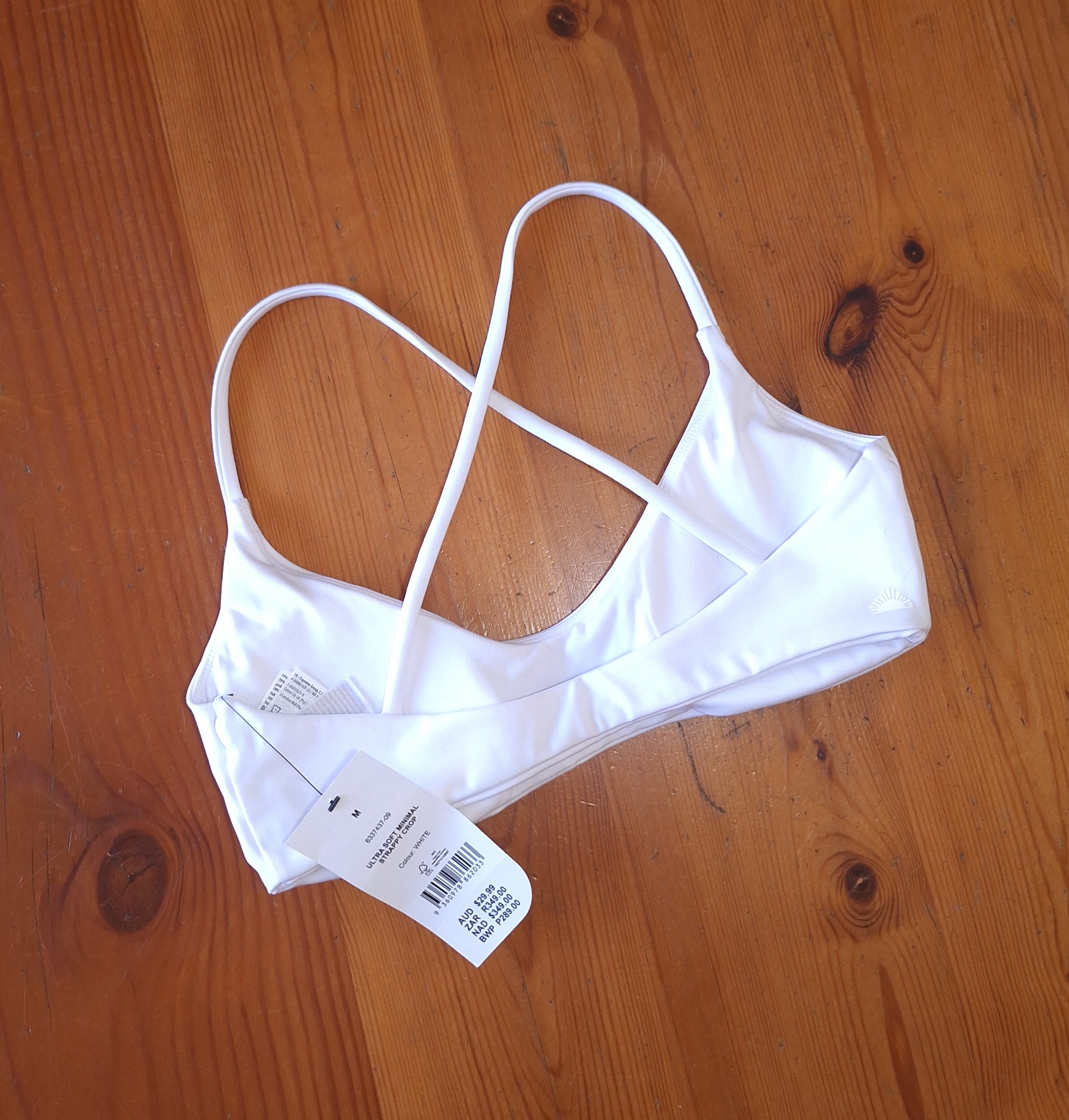 Cotton On Womens Ultra Soft Minimal Strappy Crop