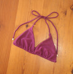 Cotton On Women's Mini String Triangle Bikini Top