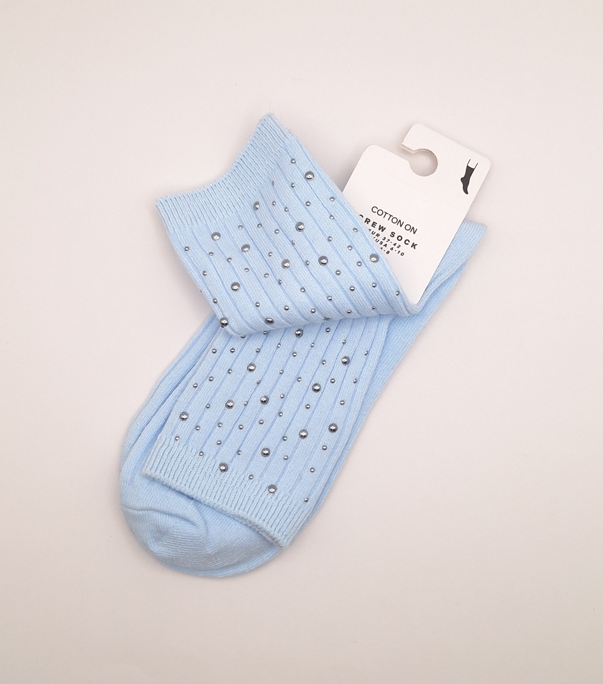 Cotton On Embellished Crew Sock