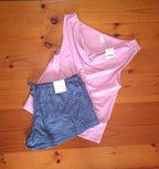 Cotton On Womens Dreamy Soft Tank And Cosy Soft Flannel Short