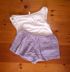 Cotton On Womens Dreamy Soft Tank And Cosy Soft Flannel Short