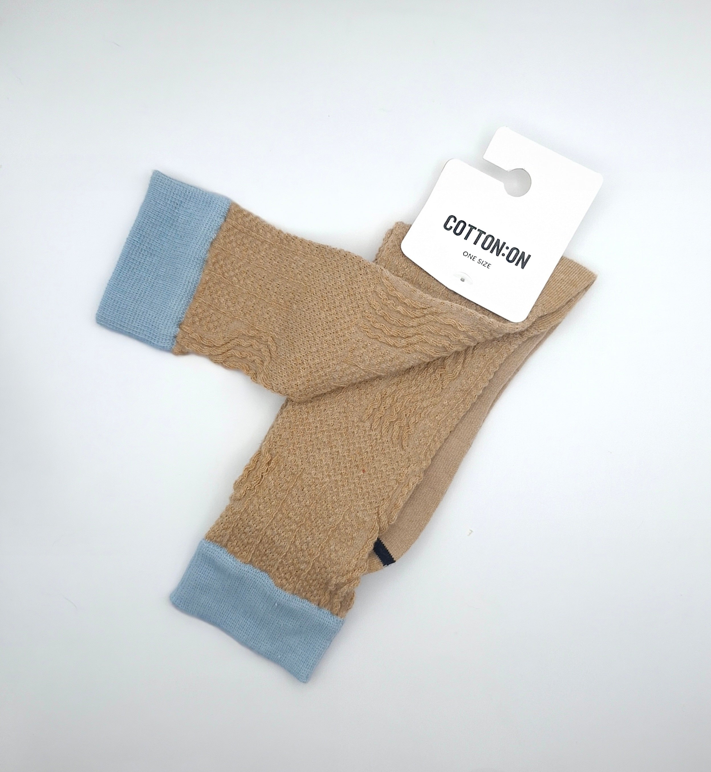 Cotton On Textured Crew Sock