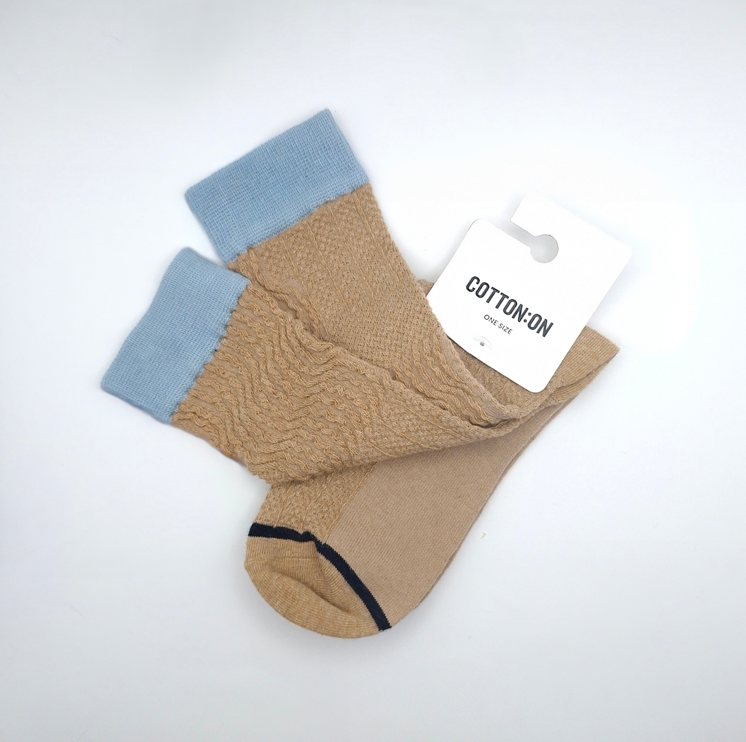 Cotton On Textured Crew Sock