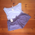 Cotton On Womens Dreamy Soft Tank And Cosy Soft Flannel Short