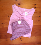 Cotton On Womens Dreamy Soft Tank And Cosy Soft Flannel Short
