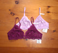 Cotton On Womens The Keepsake Triangle Bralette 2Pack