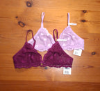 Cotton On Womens The Keepsake Triangle Bralette 2Pack
