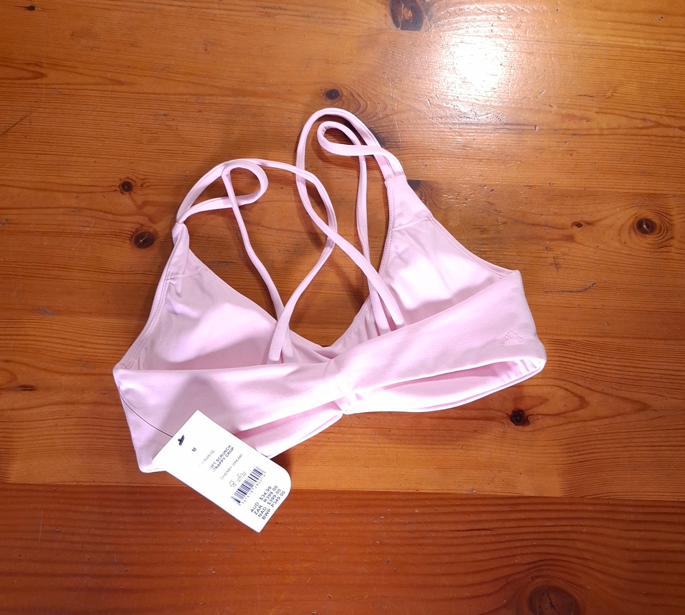 Cotton On Womens Ultra Soft Scrunch Front Strappy Crop